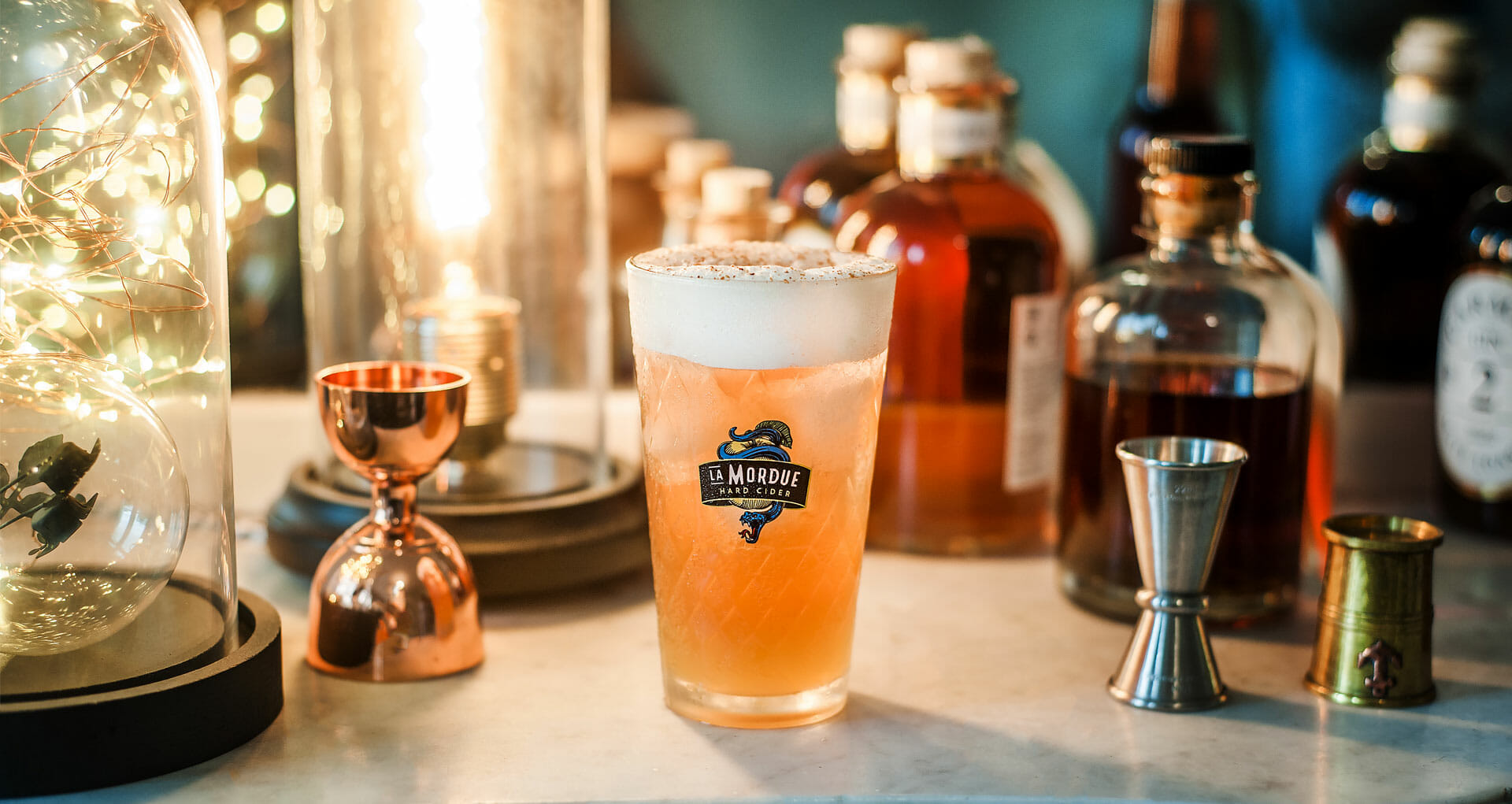 la mordue hard cider cocktail